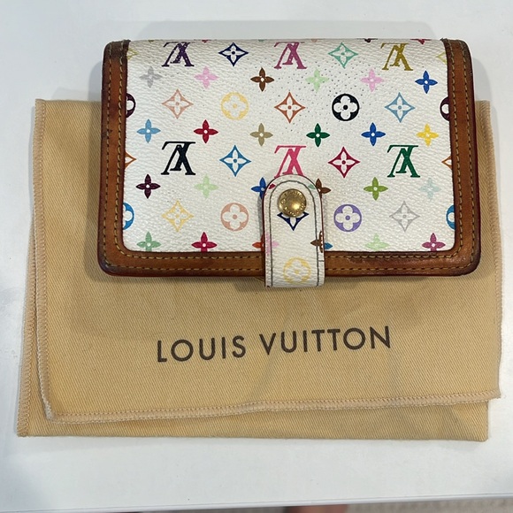 SOLD - Louis Vuitton Murakami Monogram Multicolor Porte-Monnair Viennois Wallet - Picture 3 of 13